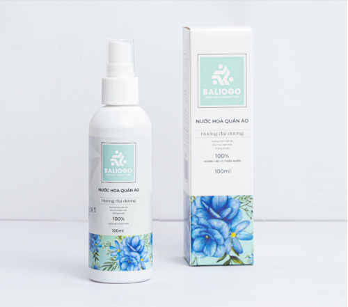Nước hoa quần áo BALIOGO hương biển xanh