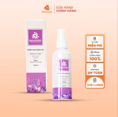 Nước hoa quần áo BALIOGO hương cỏ ngọt